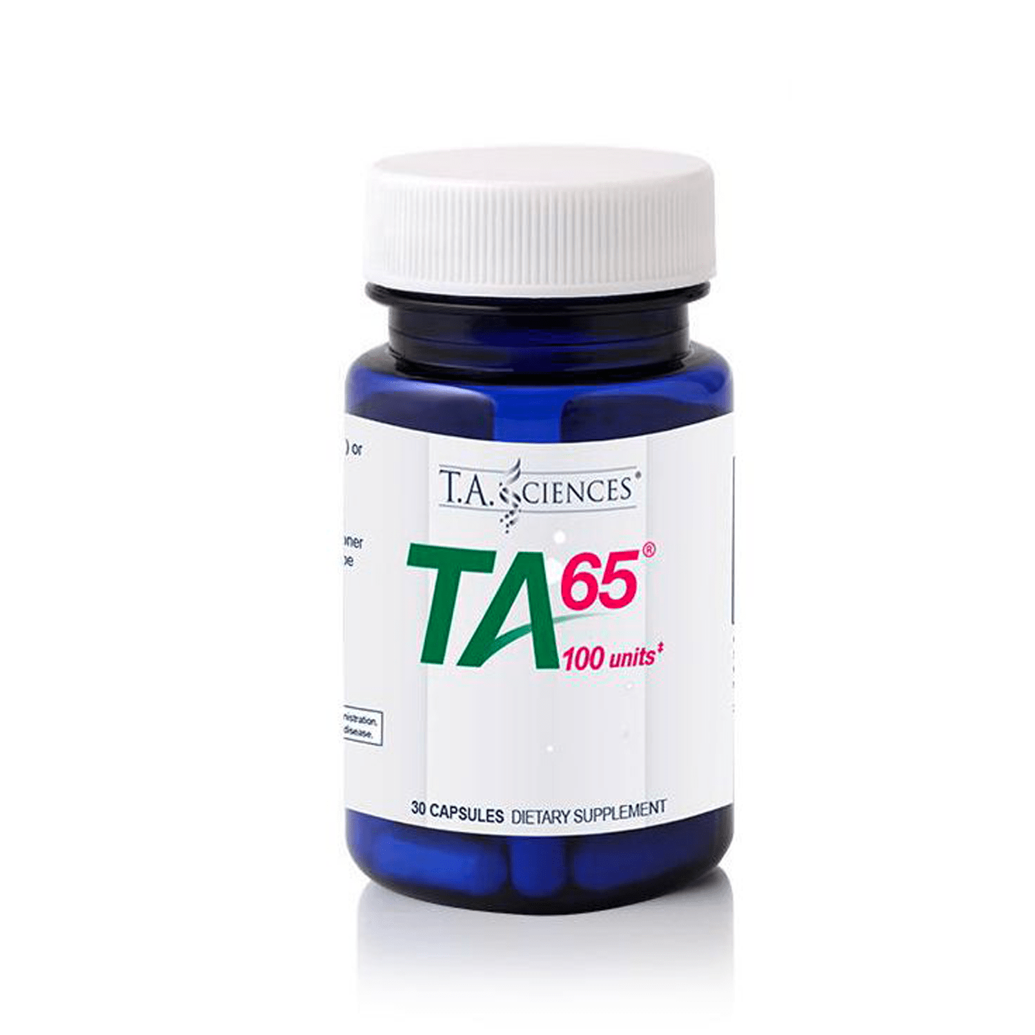 TA-65MD 30 Capsules - Telomerase Activation Supplement